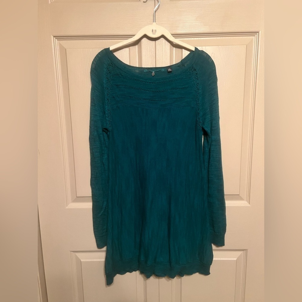 Elegant Green Long Sleeve Dress